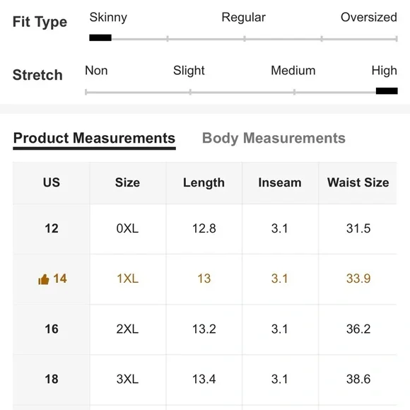 👍 Black Denim Buttoned Women's Shorts 👍 - Picture 6 of 8